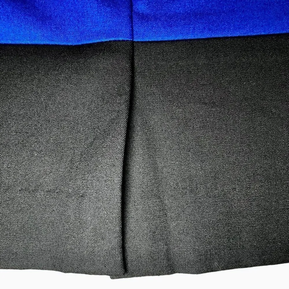 Banana Republic Sloan Rugby Stripe Pencil Skirt in Royal Blue/Black Women’s 6